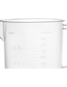 Jarra Medidora EISCO 1000ml Polipropileno Autoclavable 2