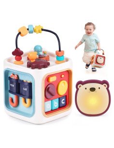 Cubo de Actividad iPlay, iLearn 6 en 1 para Bebés 0-5 Años