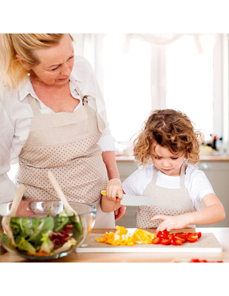 Juego de cuchillos de cocina para niños ZIJUND 22 piezas