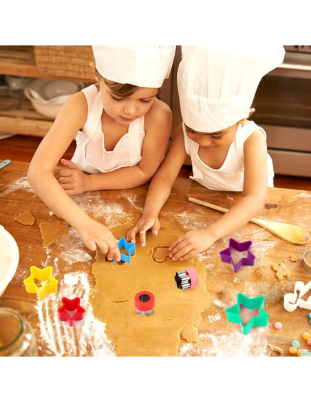 Juego de cuchillos de cocina para niños ZIJUND 22 piezas