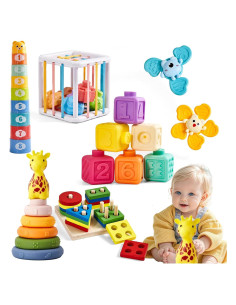 Juguetes Montessori para Bebés 6-18 Meses - Motesoly