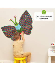 Panel Sensorial de Pared Odoxia Mariposa 70x100 cm para Niños 2