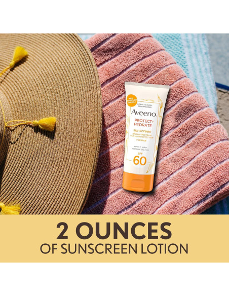 Aveeno Protector Solar Facial SPF 60 59 ml Piel Sensible