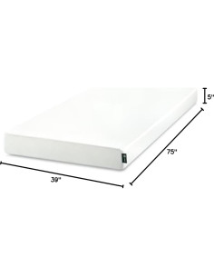 Colchón ZINUS Espuma Viscoelástica 12.7 cm Individual Té Verde 2