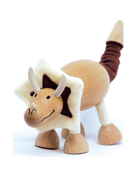 Juguetes de Madera Anamalz Dinosaurios Posables Set de 6