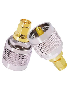 Adaptador Coaxial SMA Macho a UHF Macho CNARIO 2PCS