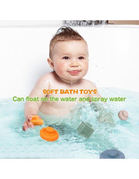 Juguetes Montessori OUWANCH 4 en 1 para Bebés 6-12 Meses