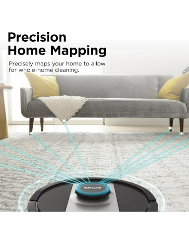 Aspiradora Robot Shark RV2400WD 2 en 1 con Trapeado Sonic