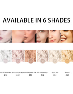 Polvo Suelto Fijador de Maquillaje LemonSac 8g - Control de Aceite 2