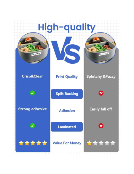 10 Cintas de Etiqueta Suminey TZe 12mm Negro sobre Blanco