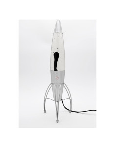 Lámpara de Lava Retro Cohete Diseños Inspirados 38 cm
