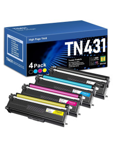 Cartuchos de Tóner FristGlory TN431 para Brother (4 Pack)