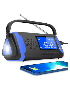 Radio Meteorológica de Emergencia DaringSnail 4000mAh Solar