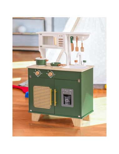 Cocina de Juguete de Madera ROBOTIME con Dispensador de Hielo