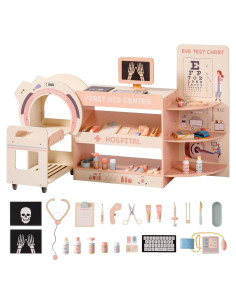 Kit de Doctor de Madera ROBOTIME - Juego Médico Interactivo