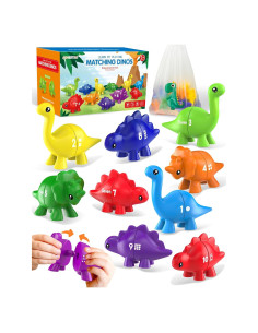 Juguete Educativo Dinosaurios de Números Gagule 10 Piezas