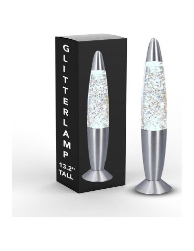 Lámpara de Lava Shop LC Cohete Multicolor 35.5 cm