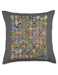 Almohada de Memes Gen Z 45x45 cm - Brainrot Italiano