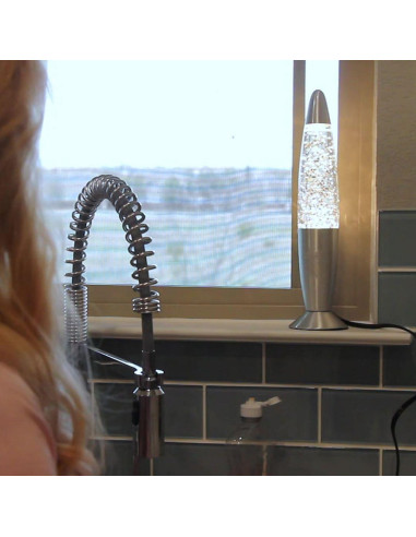 Lámpara de Lava Shop LC Cohete Multicolor 35.5 cm