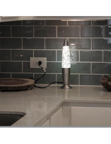 Lámpara de Lava Shop LC Cohete Multicolor 35.5 cm