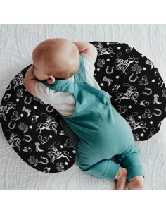 Funda de Almohada de Lactancia Country Western - Suave y Ajustable 2