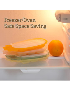 Bandeja de congelador de silicona Haakaa para bebés - Libre de BPA 2