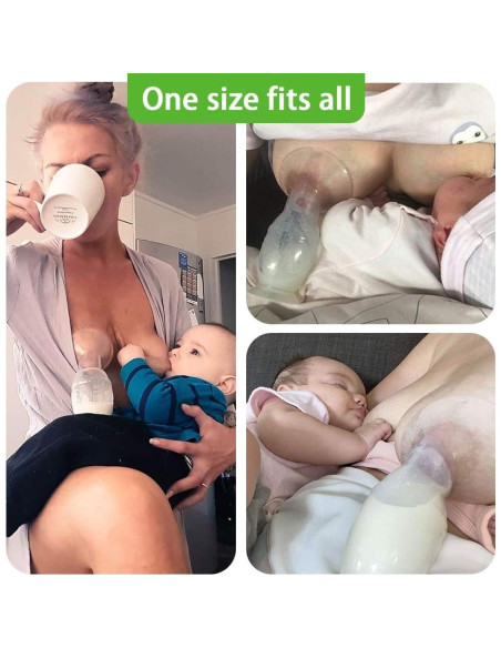 Bomba de Pecho Manual Haakaa 150ml Silicona Grado Alimenticio