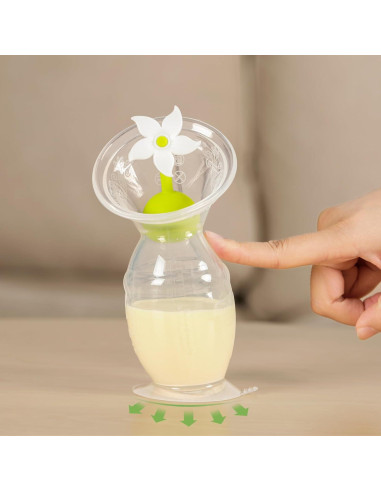 Bomba de Pecho Manual Haakaa 150ml Silicona Grado Alimenticio
