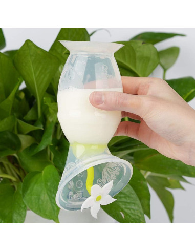 Bomba de Pecho Manual Haakaa 150ml Silicona Grado Alimenticio