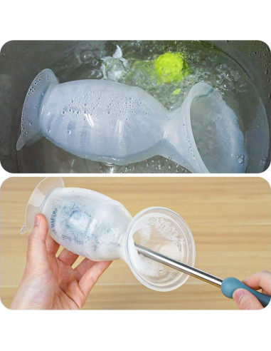 Bomba de Pecho Manual Haakaa 150ml Silicona Grado Alimenticio