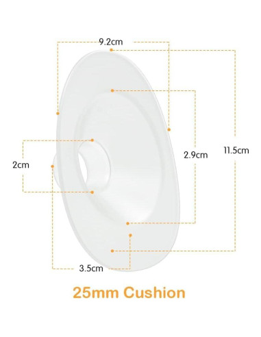Almohadilla para Extractor de Leche Materna Horigen 25mm