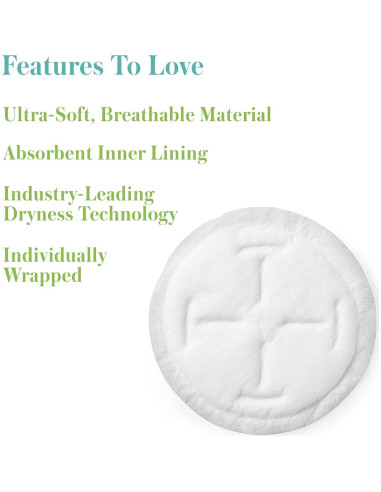 Almohadillas Desechables para Lactancia Evenflo 100 Unidades