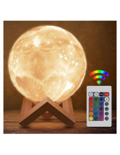 Lámpara Nocturna LED Galáctica SVICHOCHKA 15 cm - 16 Colores