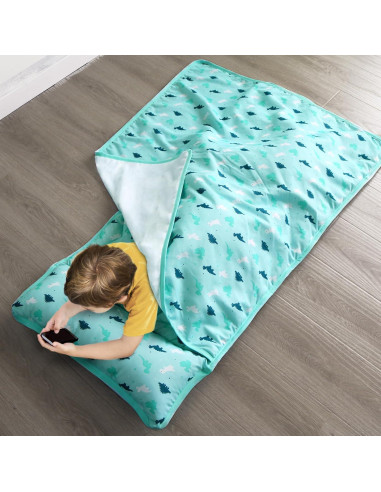 Colchoneta para Siesta Niños 127x53 cm Suave y Acogedora