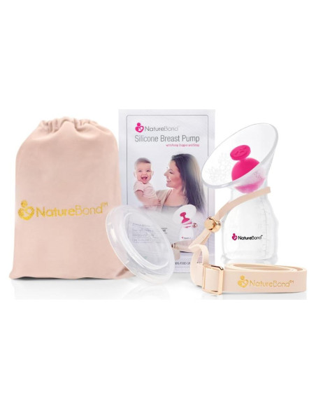 Bomba de Pecho Manual NatureBond de Silicona 100ml - Set Completo