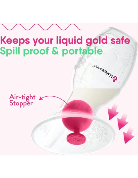 Bomba de Pecho Manual NatureBond de Silicona 100ml - Set Completo