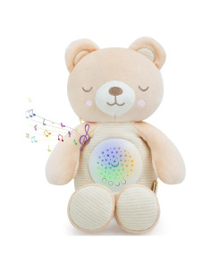 Animal de Peluche Musical Cottonbebe con Luz Nocturna 33cm