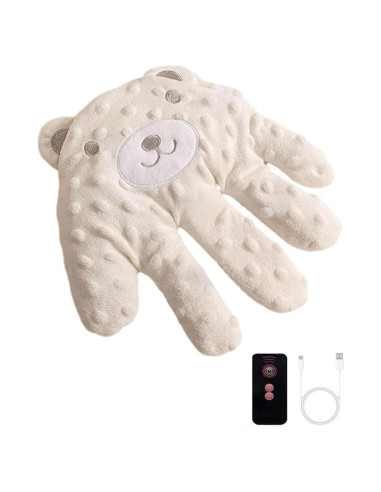 Palma Calmante Eléctrica para Bebés con Control Remoto 26x24cm