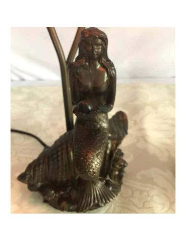 Lámpara de Mesa Tiffany Bieye L10625 Vidrio Templado 50.8 cm