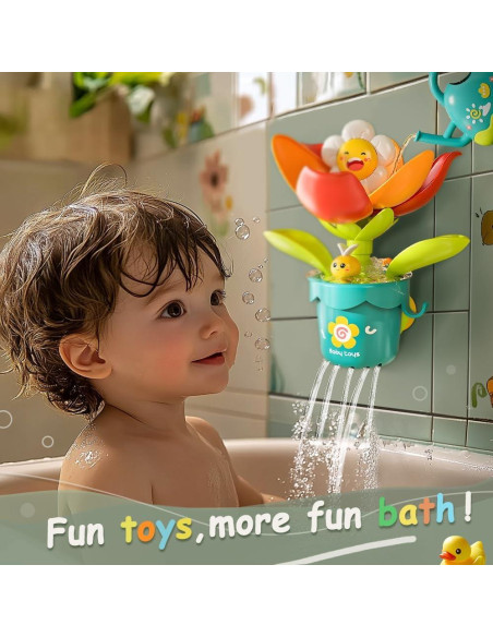 Juguete de Baño para Bebés Seeyoo Regadera de Flores 3+ Años
