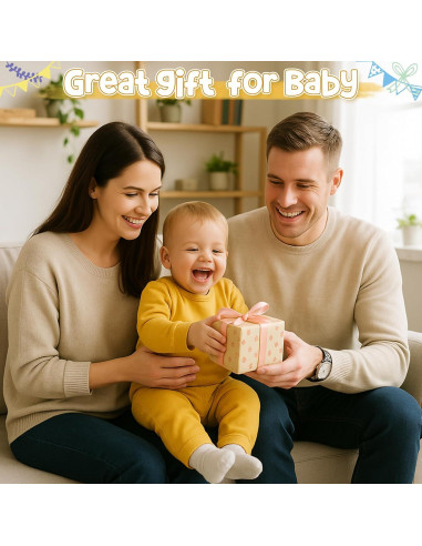 Asiento Inflable para Bebés Arscniek Beige Cabeza de Oso