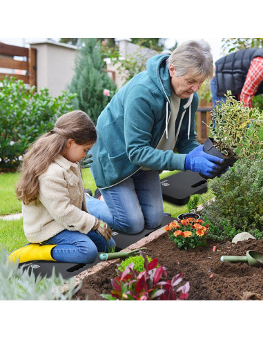 Almohadilla de Rodillas WORKPRO Acolchada 44.5x27.9cm Negra