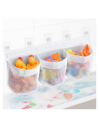 Organizador de Juguetes de Baño Meifannao 3 Compartimentos