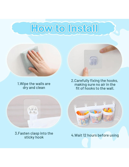 Organizador de Juguetes de Baño Meifannao 3 Compartimentos