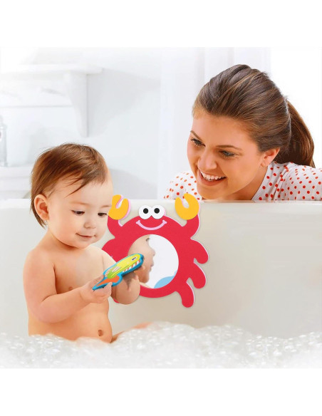 Juguete de baño TOYANDONA EVA Rana y Cangrejo 2 Piezas