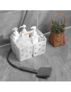 Organizador de Ducha Portátil Anyoifax Blanco 27.2x19.6x18.5cm 2