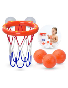 Aro de Baloncesto para Baño MARPPY con 3 Pelotas - Juguetes de Baño