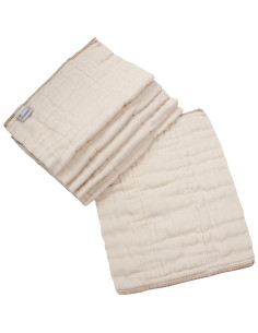 Pañales de Tela OsoCozy Algodón Orgánico 6pk - Suaves y Absorbentes 2
