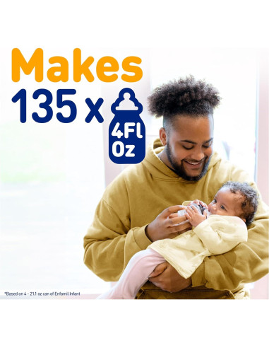Fórmula Infantil Enfamil 600 g x 4 - DHA, Hierro y Probioticos