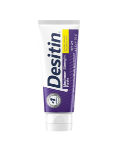 Crema para erupciones de pañal Desitin 136 g, 40% óxido de zinc